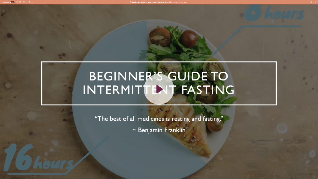 Beginners Guide To Intermittent Fasting Center For Health And Wellbeing